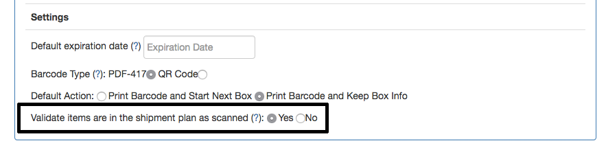 Live FBA shipment plan validation